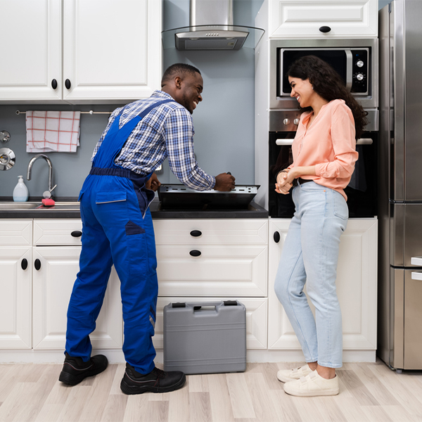 can you provide an estimate for cooktop repair before beginning any work in Jackson North Carolina